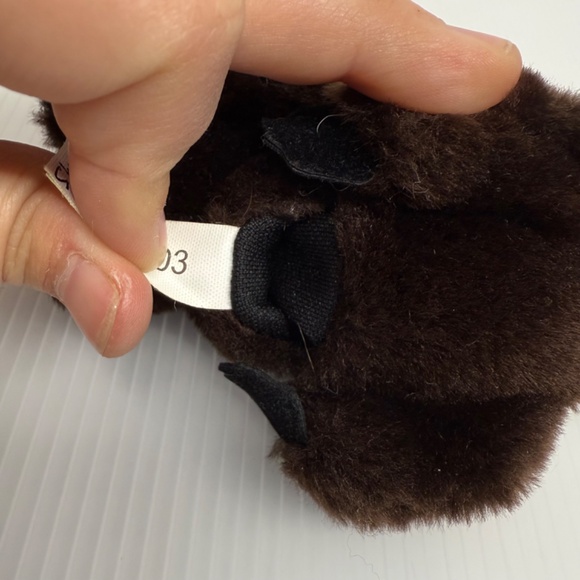 Folkmanis Folktails Mini Beaver Finger Hand Puppet Plush Soft Librarian Plush - Picture 5 of 7